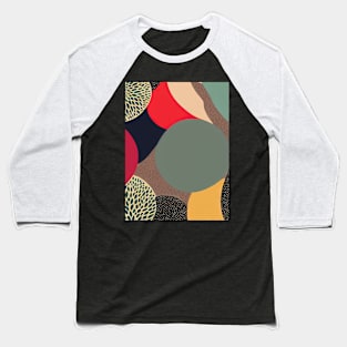 Chromatic Botanic Abstraction #6 Baseball T-Shirt